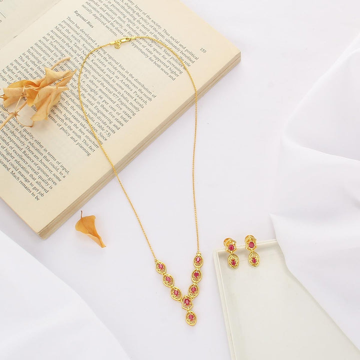 Classic Long Necklace Set