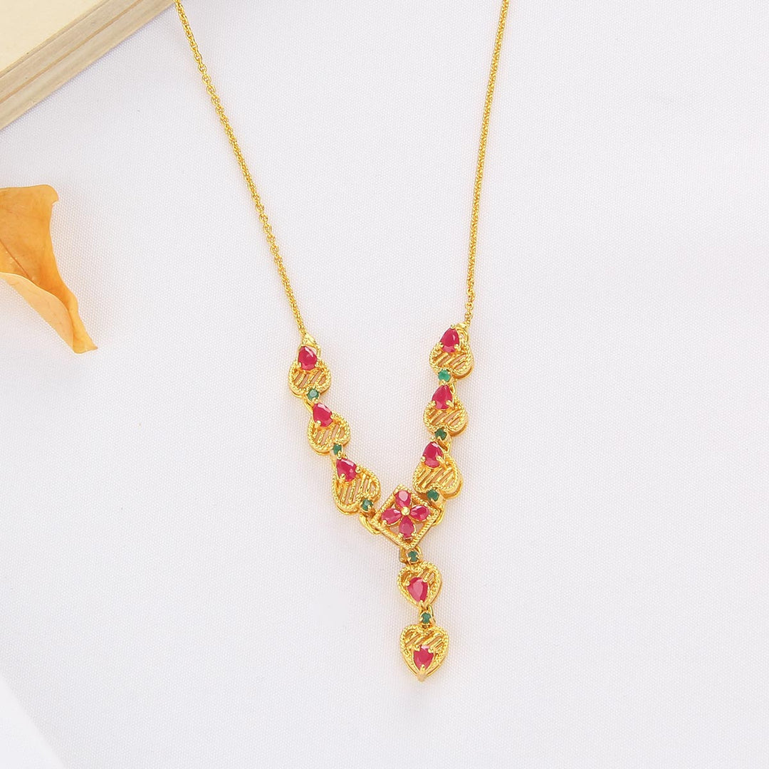 Dazzle Long Necklace Set