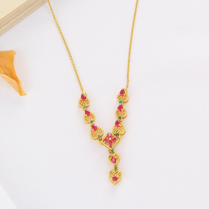 Dazzle Long Necklace Set