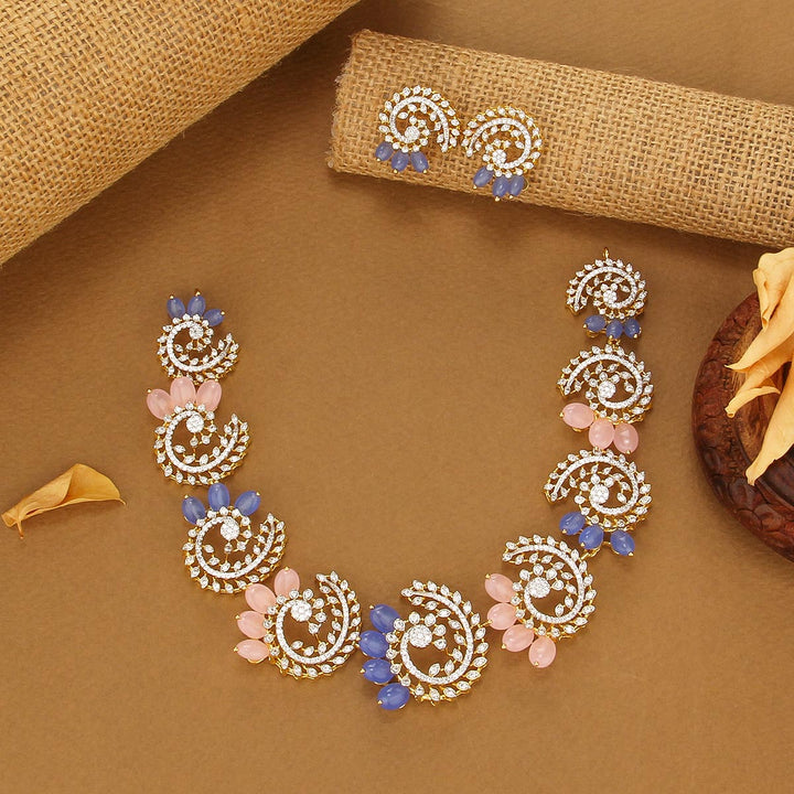 Amitha Short Necklace Set