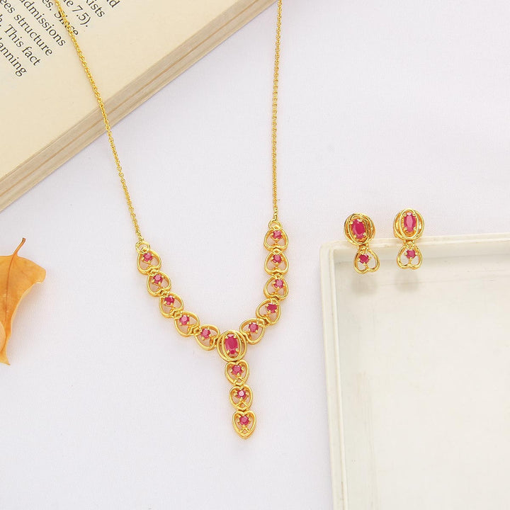 Reyna Long Necklace Set