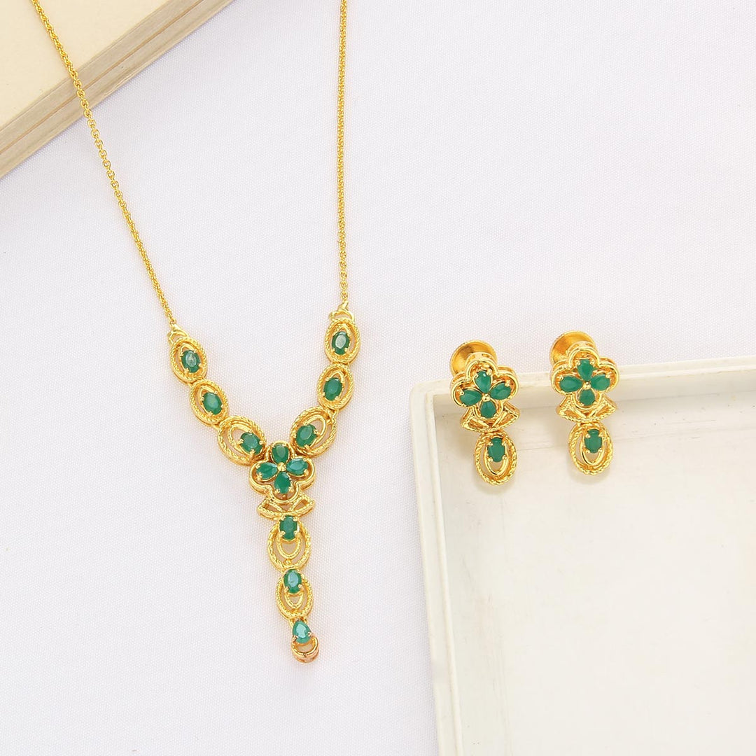 Liyanka Long Necklace Set