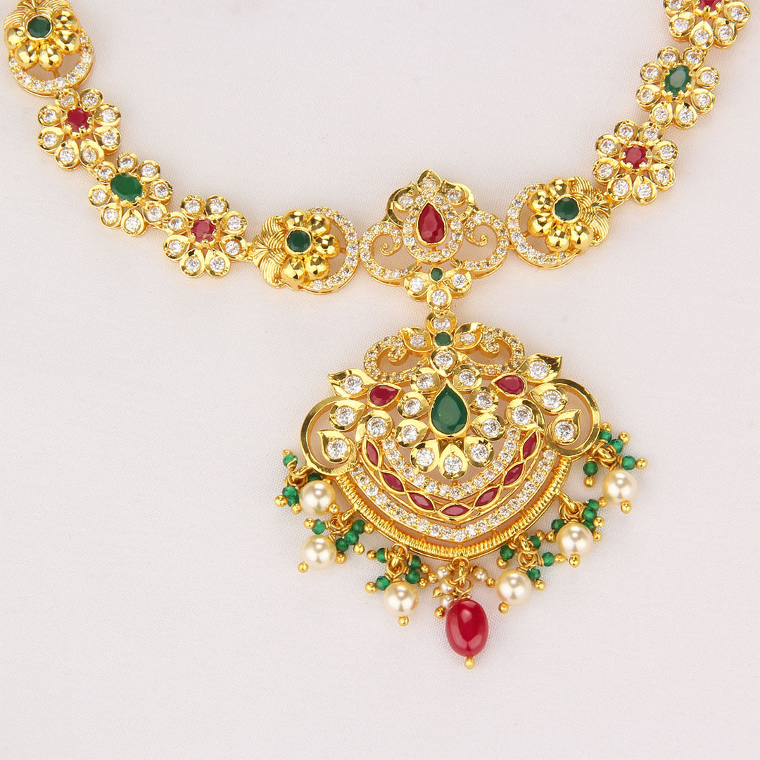 Lavishka Short Necklace Set