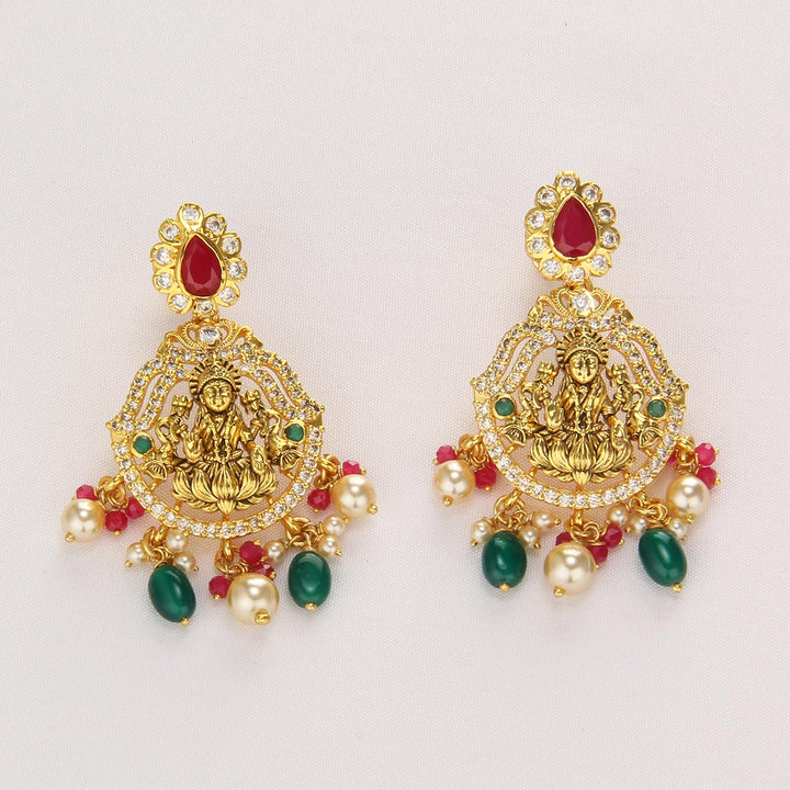 Janvikha Long & Short Necklace Set