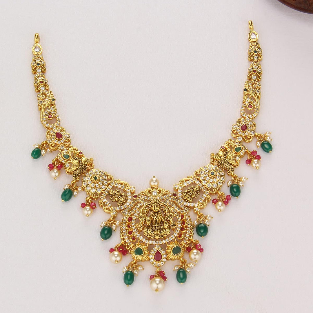 Janvikha Long & Short Necklace Set