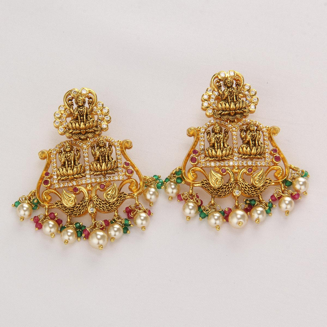 Ishwarya Long & Short Necklace Set