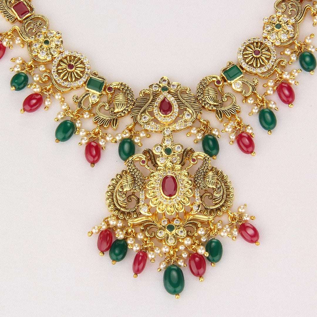 Ramyasri Short Necklace Set