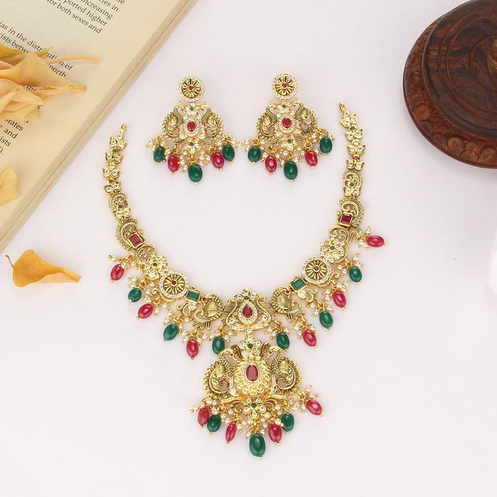 Ramyasri Short Necklace Set