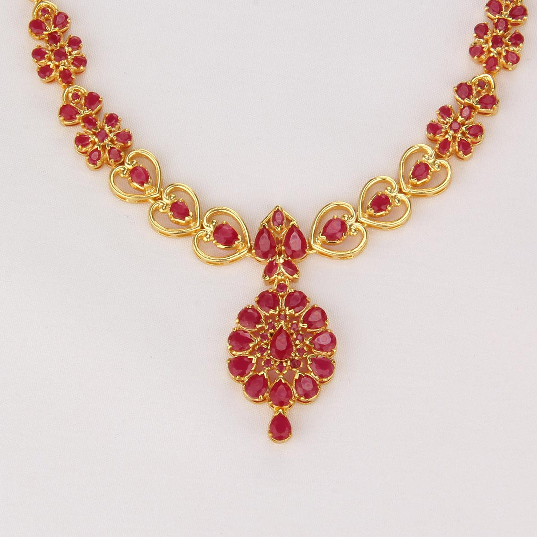 Lahina Short Necklace Set