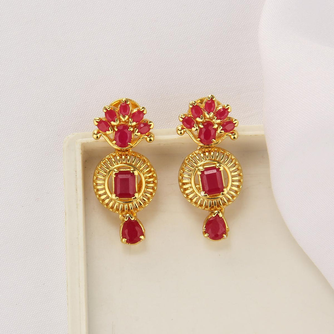 Bridal Charm Long & Short Necklace Set