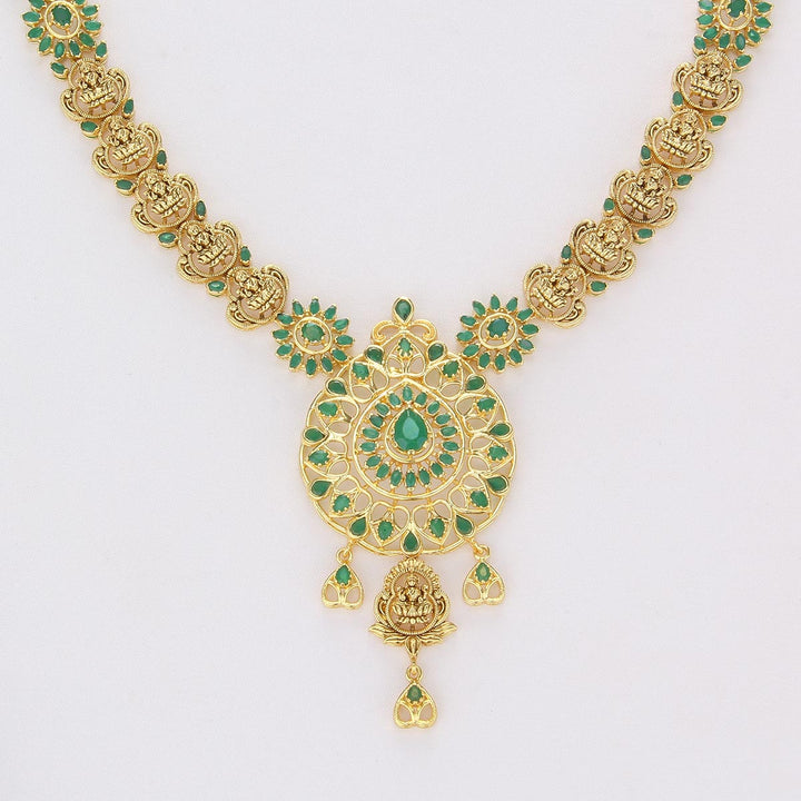 DazzleMist Long & Short Necklace Set