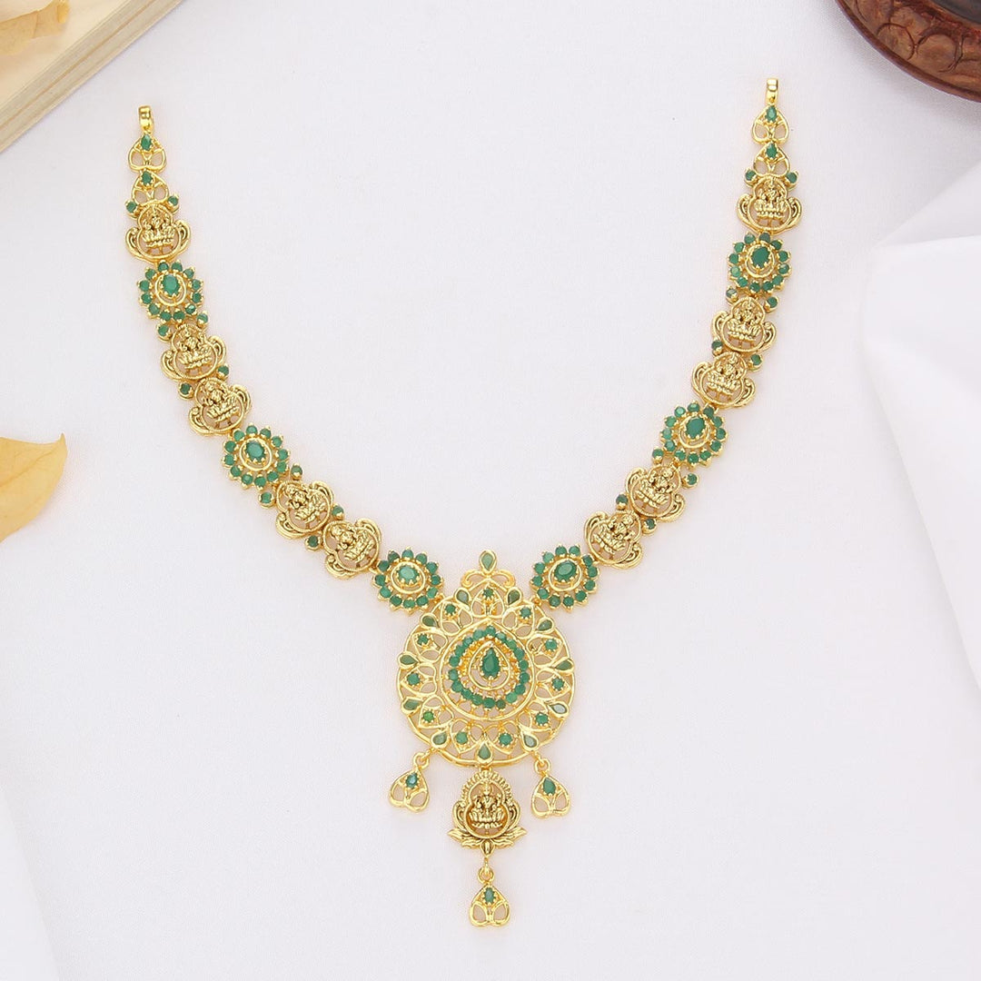 DazzleMist Long & Short Necklace Set