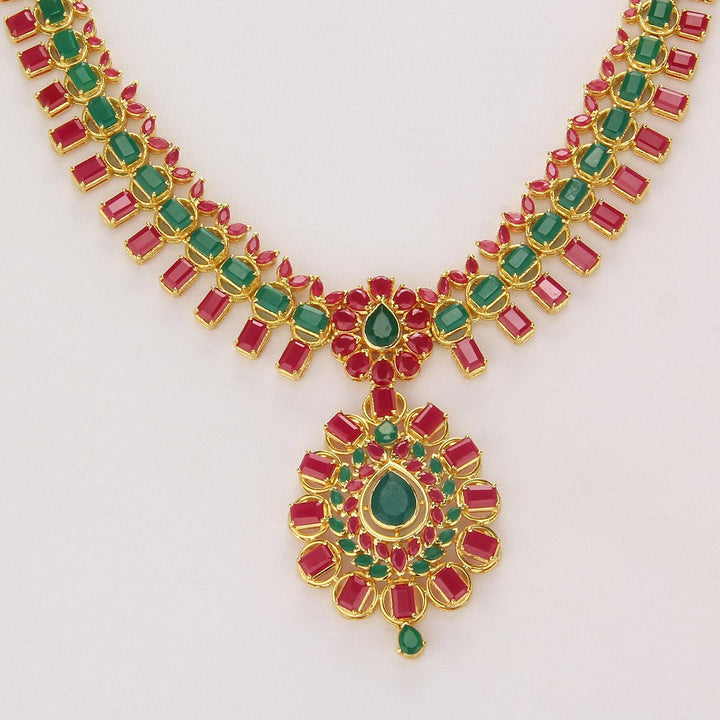 Liyana Long & Short Necklace Set