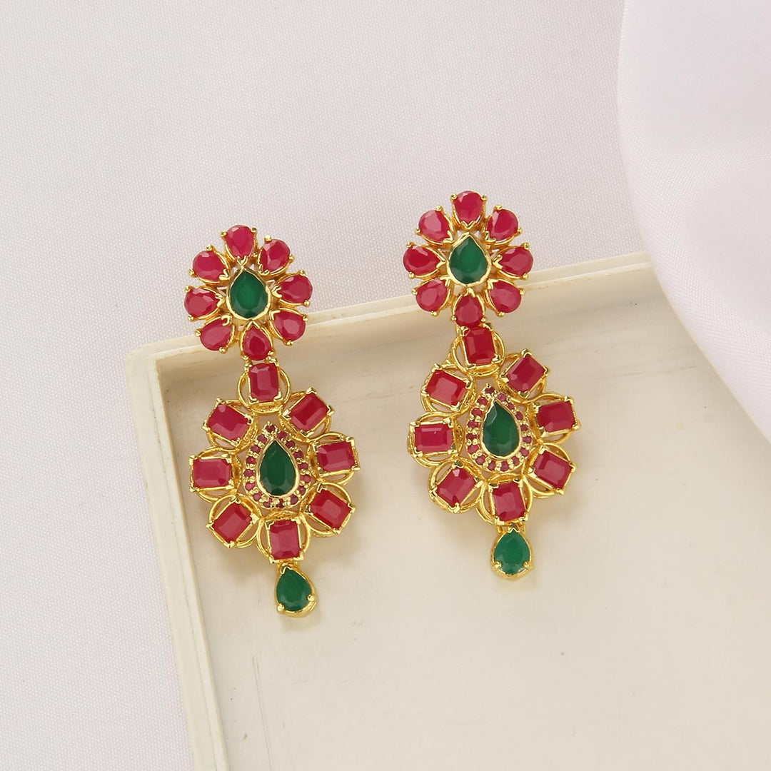 Liyana Long & Short Necklace Set