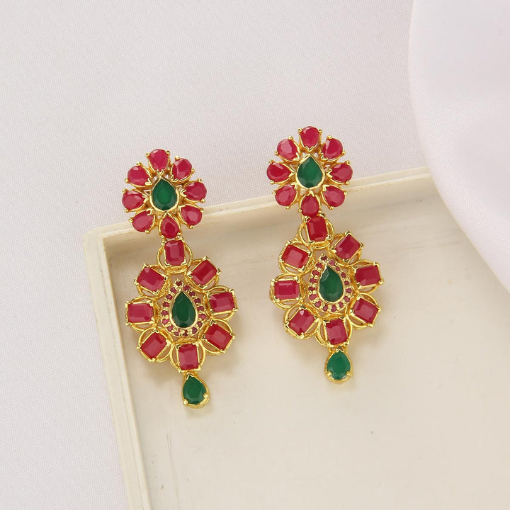 Liyana Long & Short Necklace Set