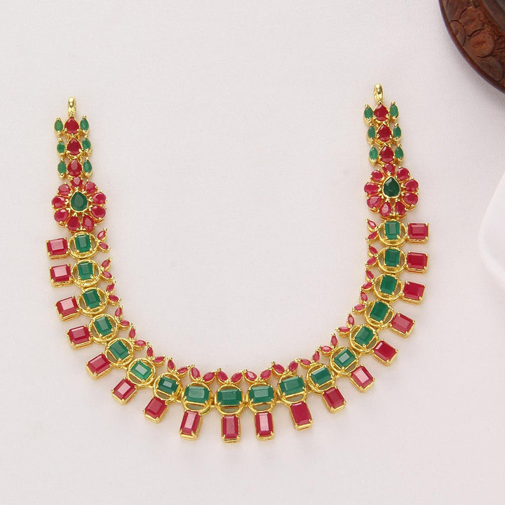 Liyana Long & Short Necklace Set