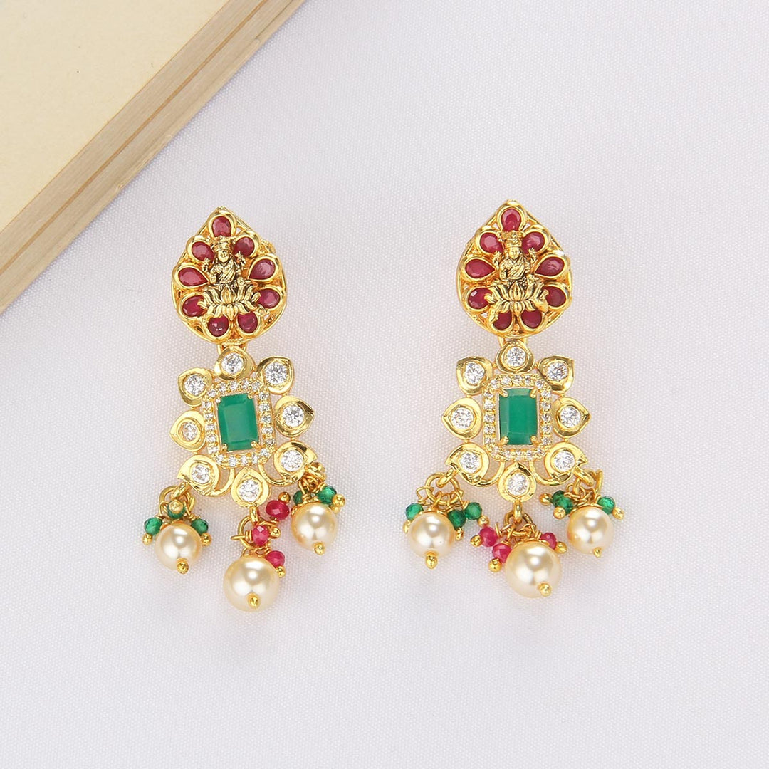 Sparkle Charm Short Necklace Set