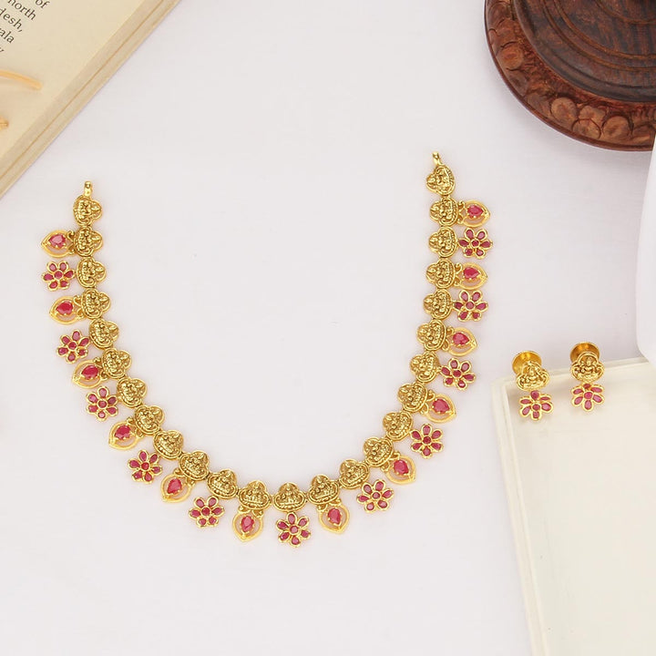 Fathima Short Necklace Set