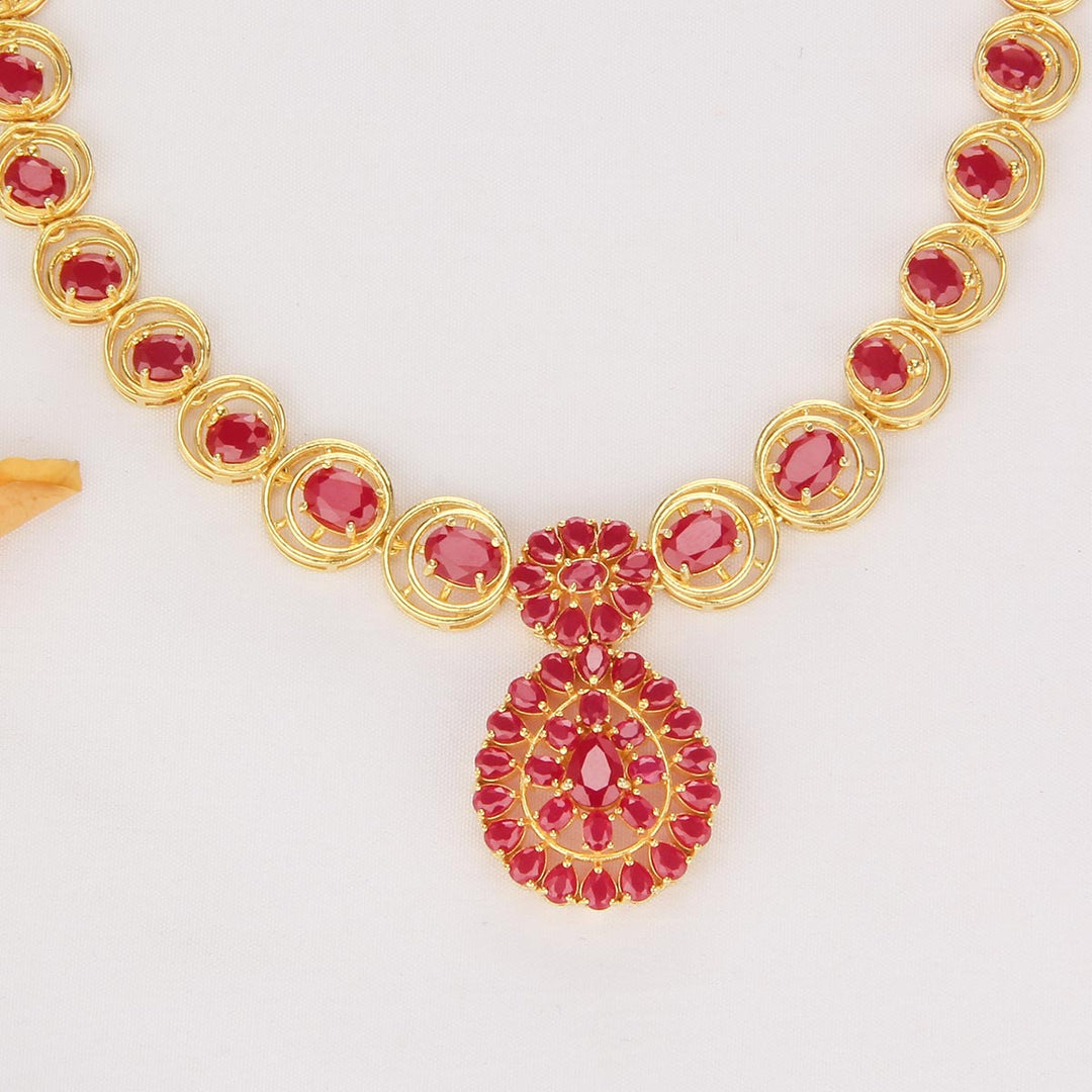 Aadhani Short Necklace Set