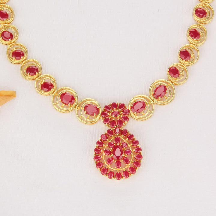 Aadhani Short Necklace Set