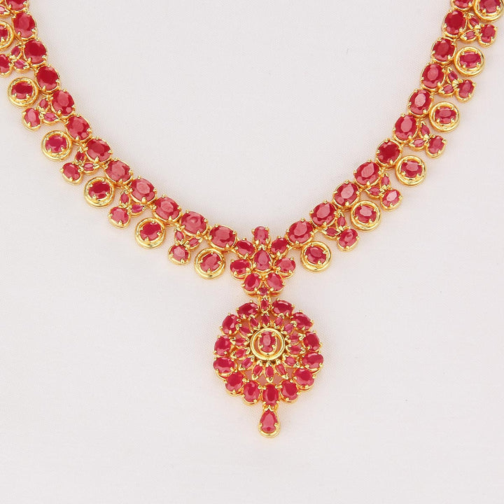 Nithra Short Necklace Set