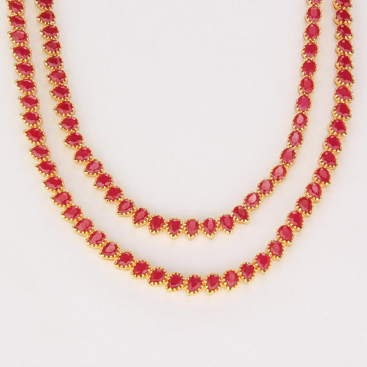 Thishya Short Necklace Set