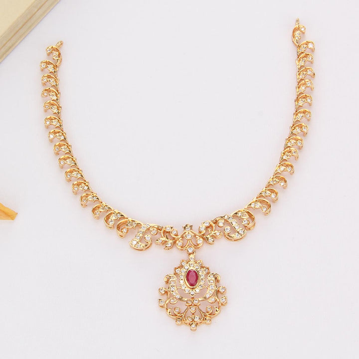 Dazzling Short Necklace Set