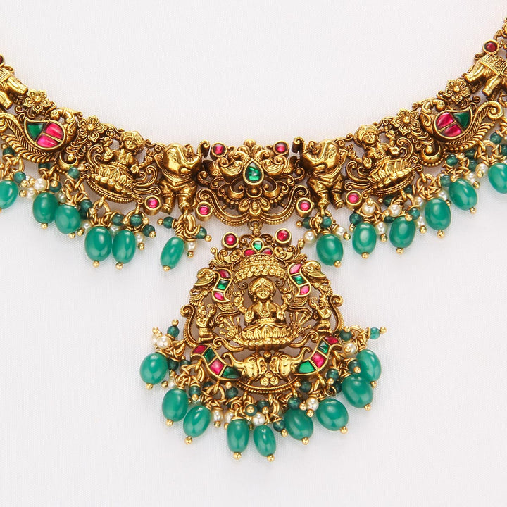 Dharshini Nagas Short Necklace