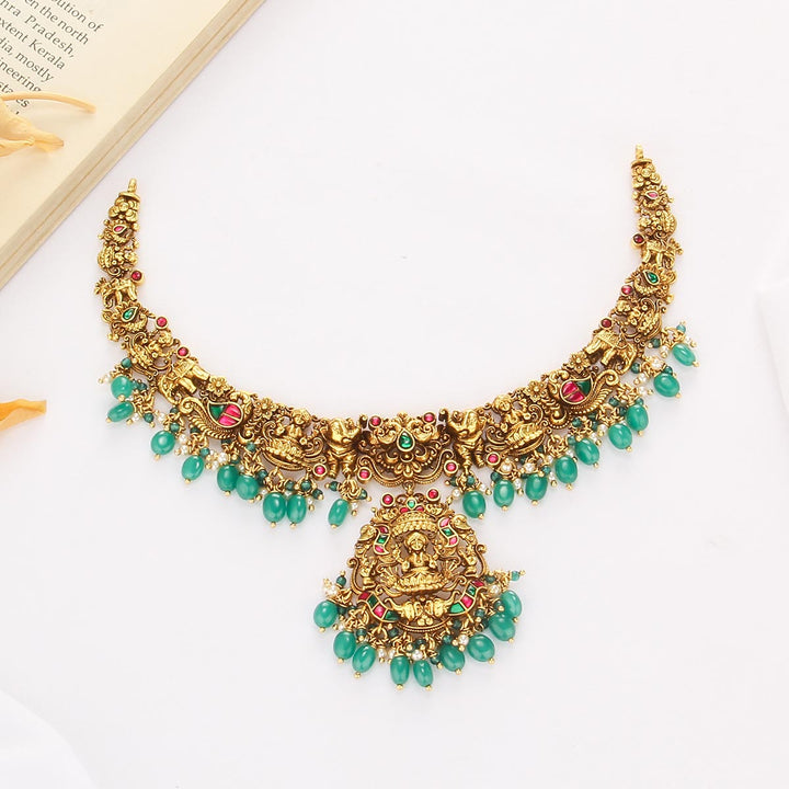 Dharshini Nagas Short Necklace