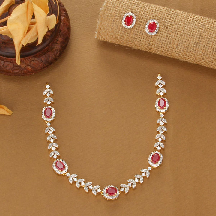 Dhanshika Short Necklace Set