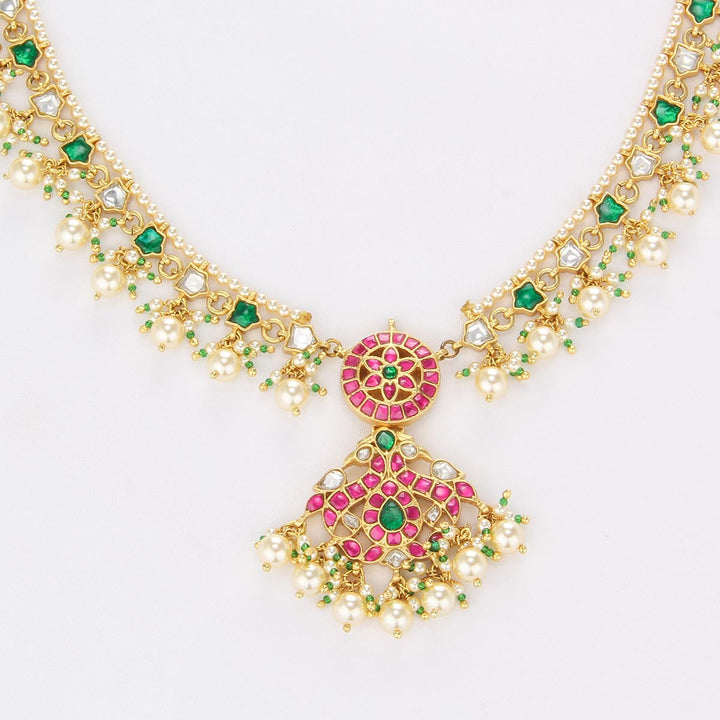 Clarika Kundan Long Necklace