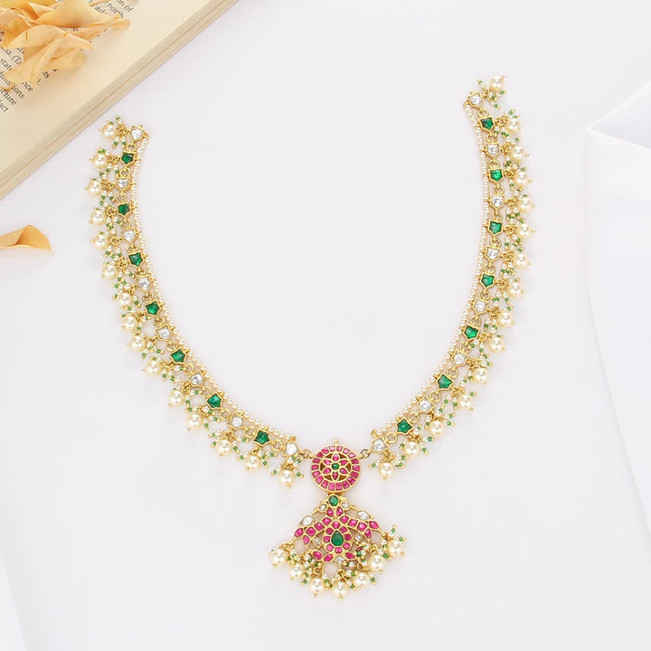 Clarika Kundan Long Necklace