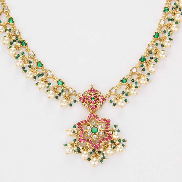 Srivi Kundan Long Necklace