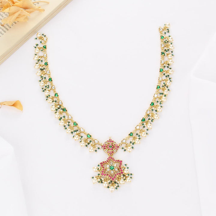 Srivi Kundan Long Necklace