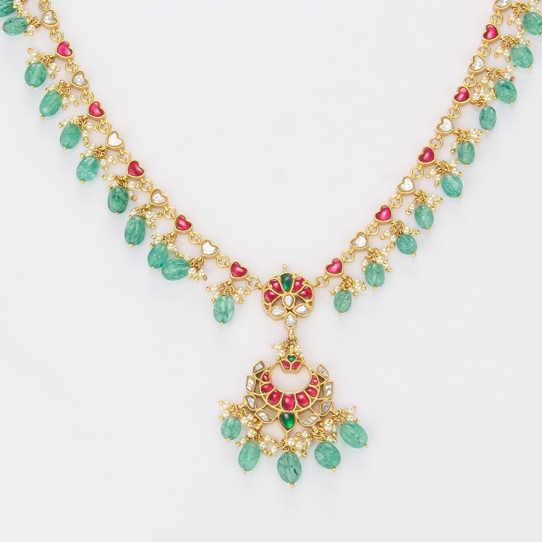 Shavya Kundan Long Necklace