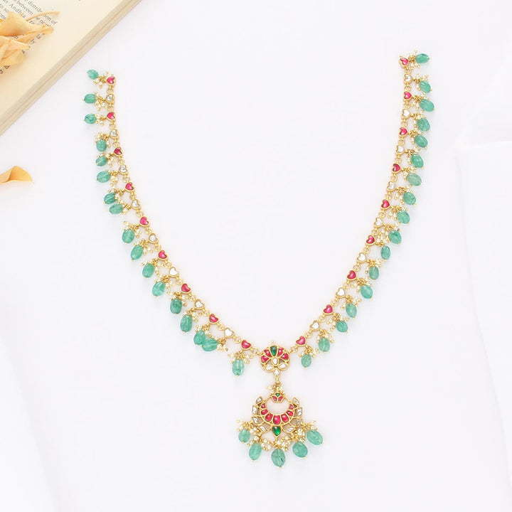 Shavya Kundan Long Necklace