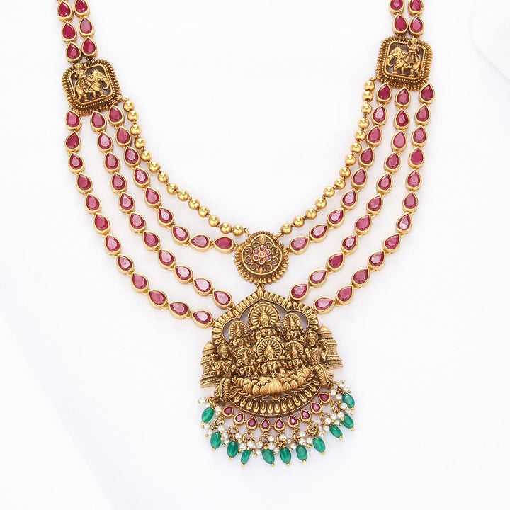Layer Charm Nagas Long Necklace