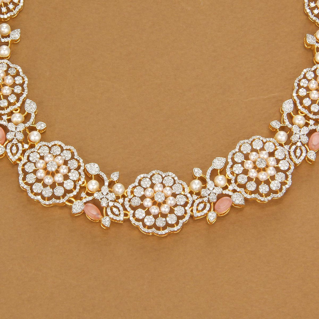 Zashini Avikam Short Necklace Set