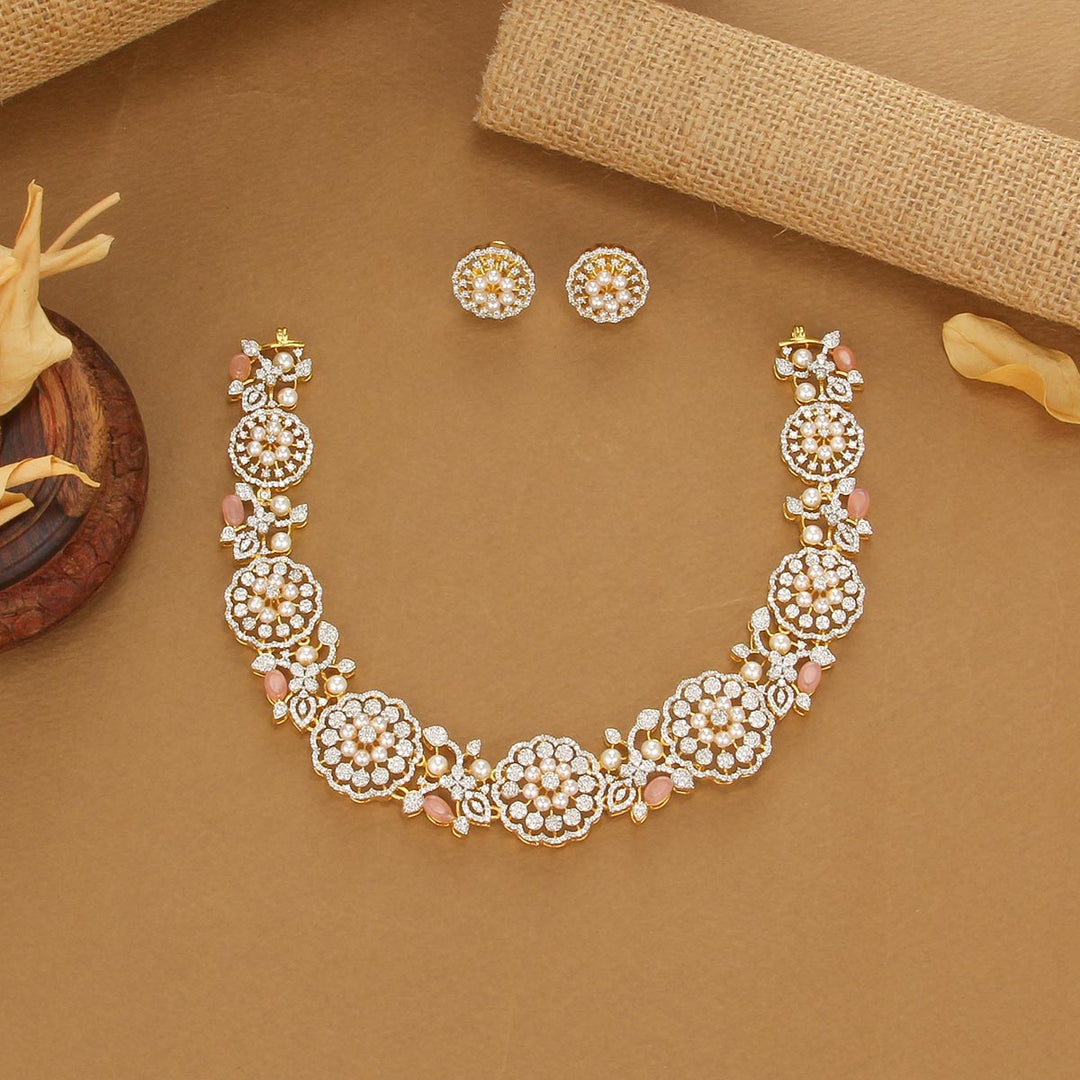 Zashini Avikam Short Necklace Set