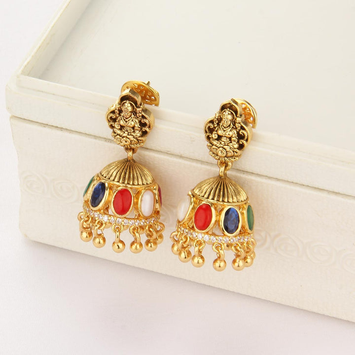 Multi Charm Short Necklace Set