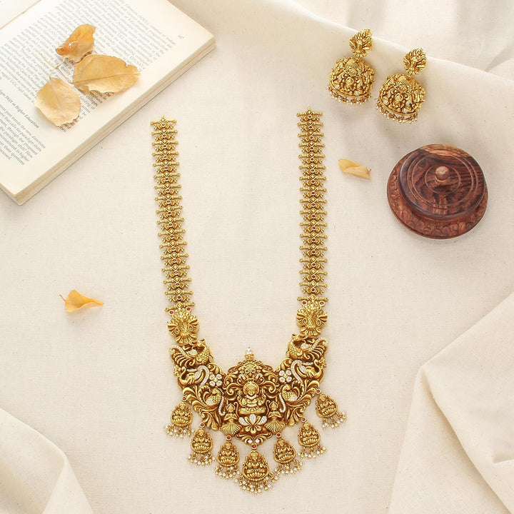 Bridal Nagas Long Necklace Set