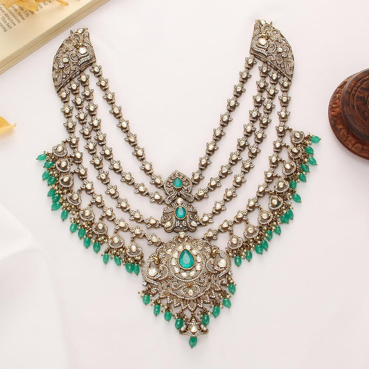 Dhakshi Victorian Long Necklace