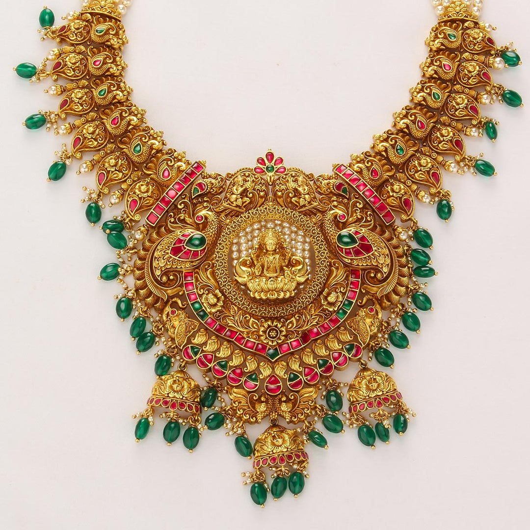 Prathisha Nagas Long Necklace Set