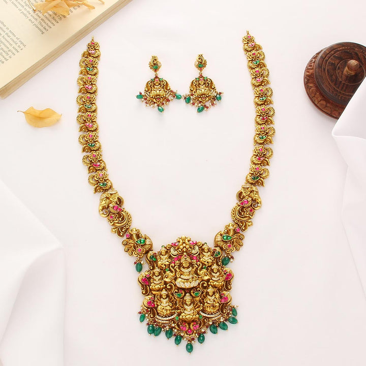 Chic Charm Nagas Long Necklace Set