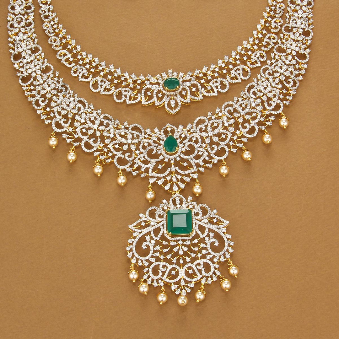 Bridal Starlight Short Necklace Set