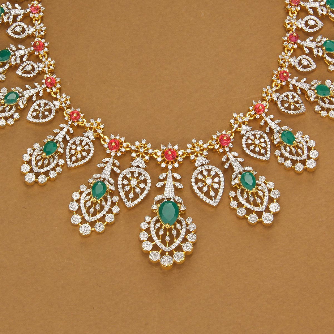 Luxe Glow Short Necklace Set