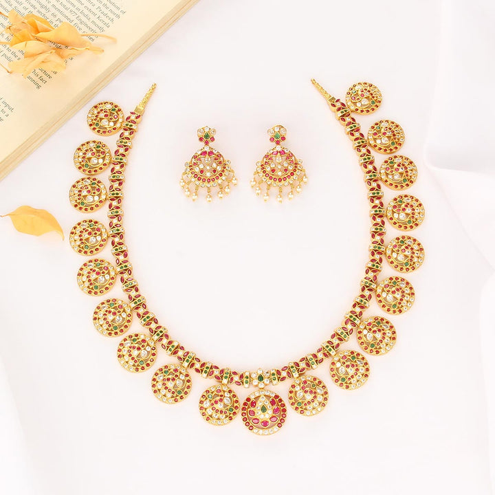 Shreya Stunning Long Necklace Set