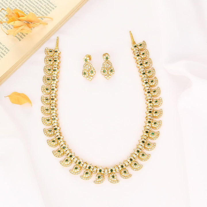 Aura Charm Long Necklace Set