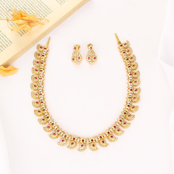 Aarna Long Necklace Set