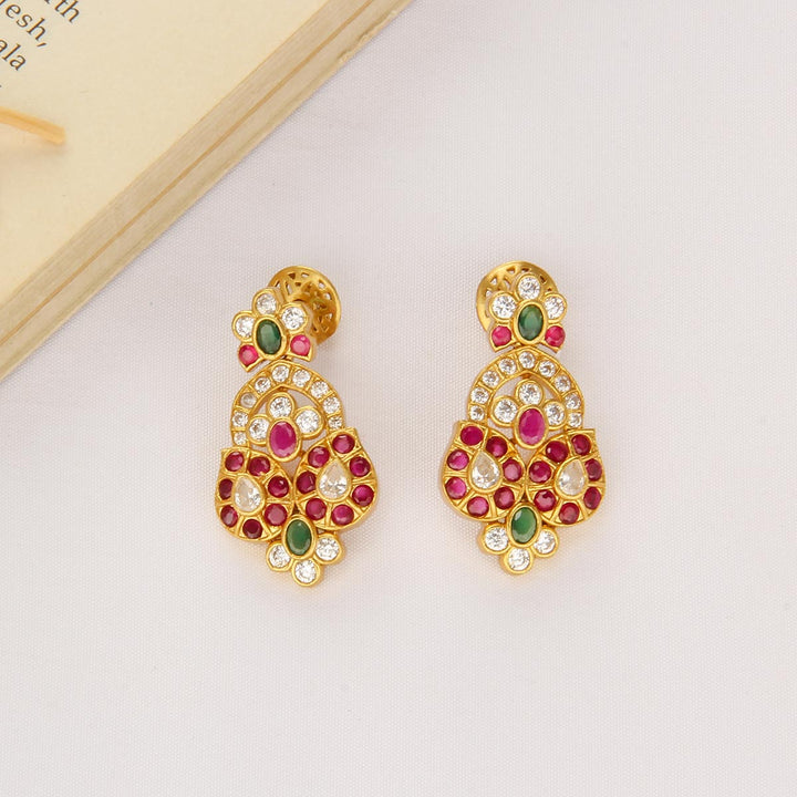 Pretty Mango Short Necklace Set